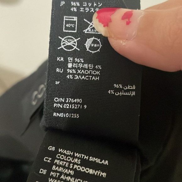 COS Classic Black Skirt Size 10 - Picture 7 of 7